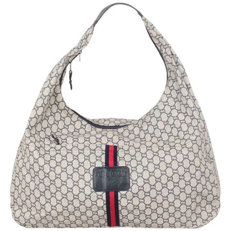 gucci blue monogram bag|gucci monogram hobo bag.